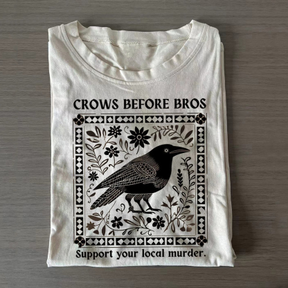 Crows Before Bros T-shirt