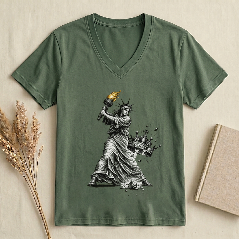 No Kings  V-neck