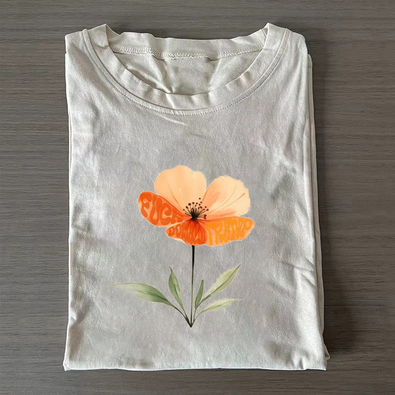 Flower Graphic T-Shirt