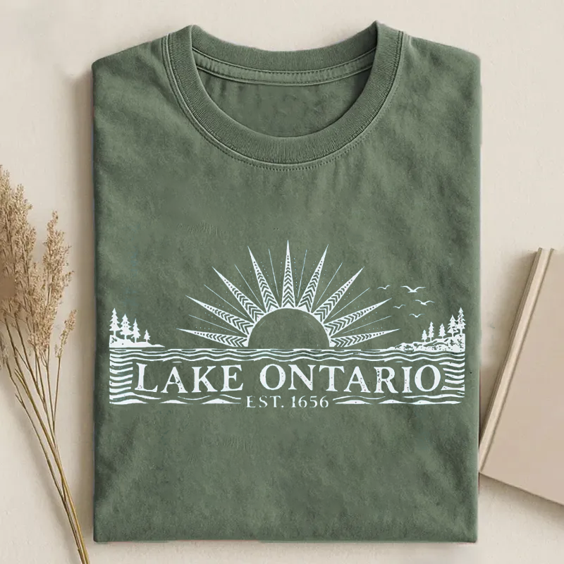 Lake Ontario resist Triblend  T-Shirt