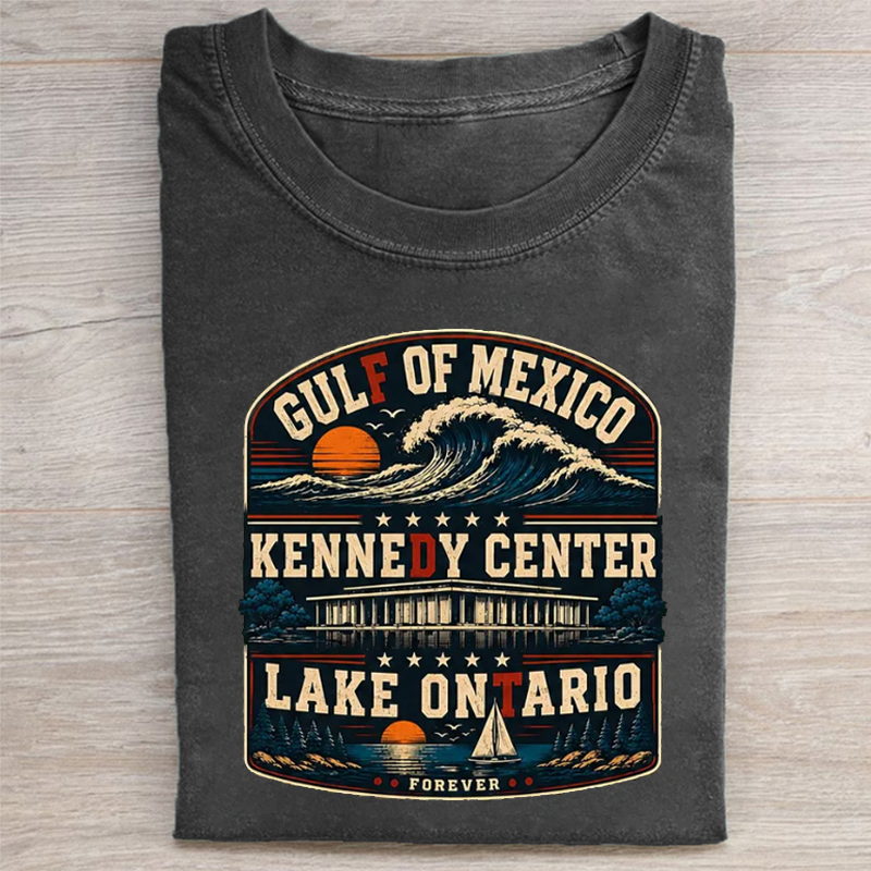 Gulf of Mexico Lake Ontario Kennedy Center T-shirt