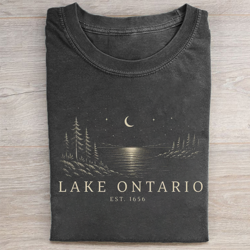 Lake Ontario Est 1656 T-shirt