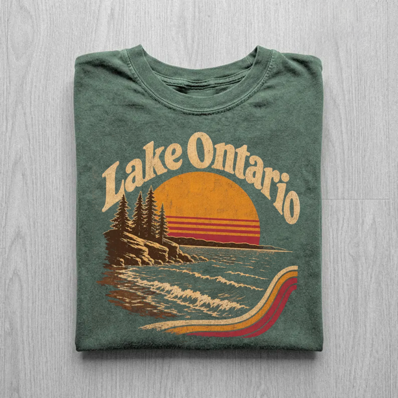 Vintage Lake Ontario Great Lakes T-shirt