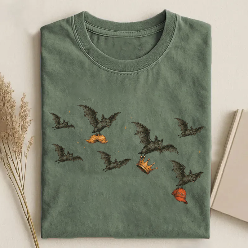 Vintage Anti Trump Graphic Halloween T-shirt