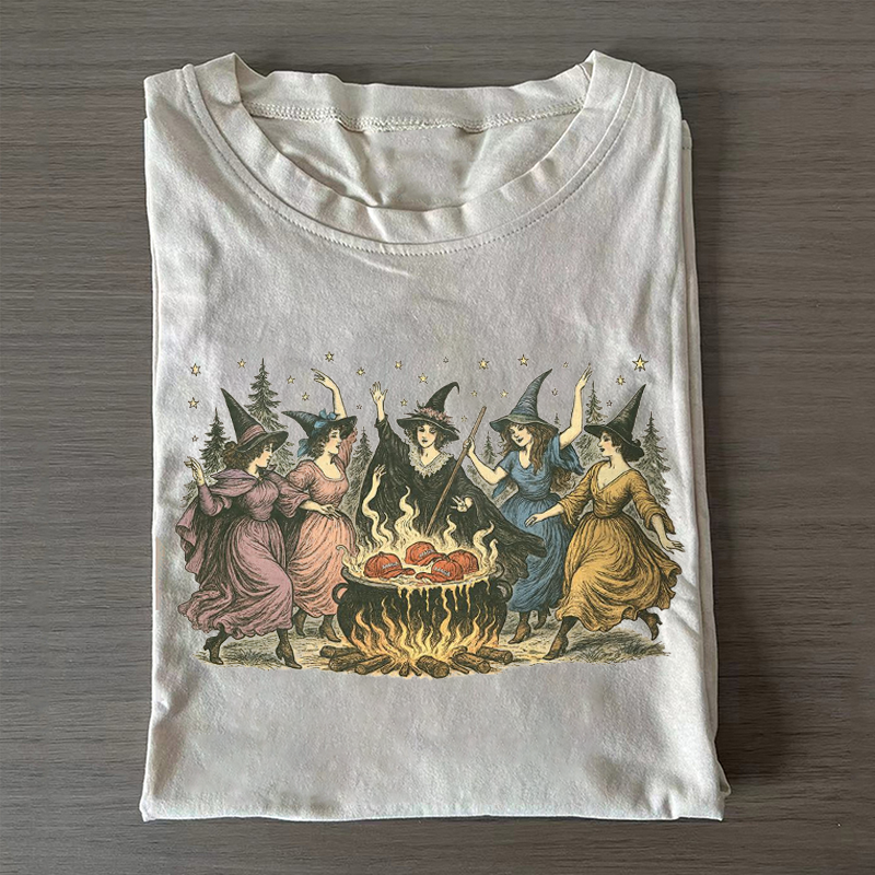 Liberal Witch Anti-Trump Halloween  T-shirt