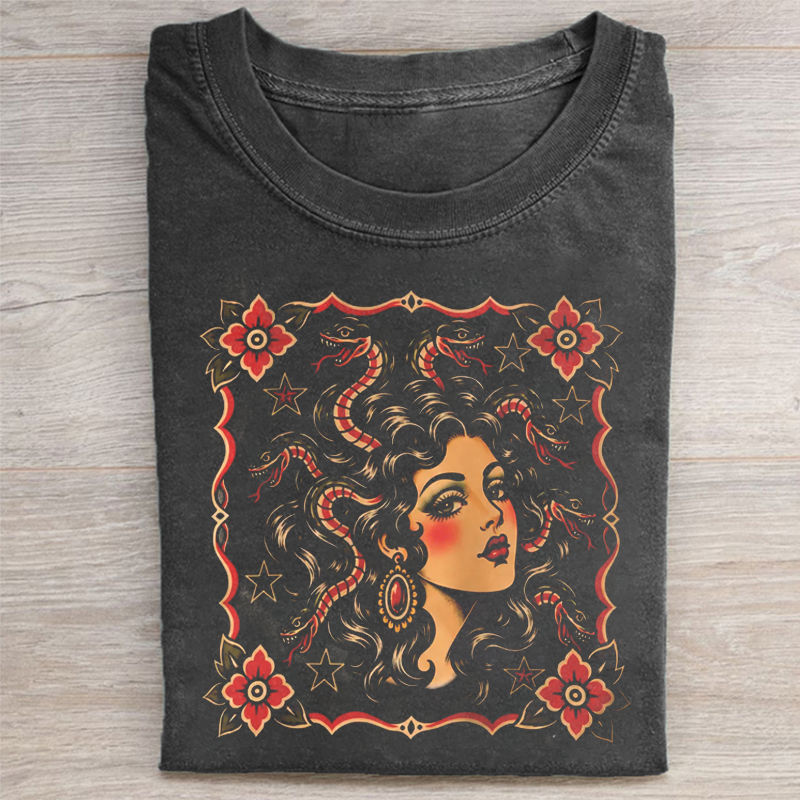 Traditional Tattoo Graphic  T-shirt