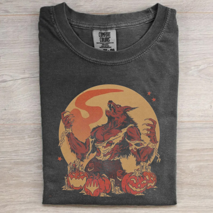Retro Pumpkin Halloween T-Shirt