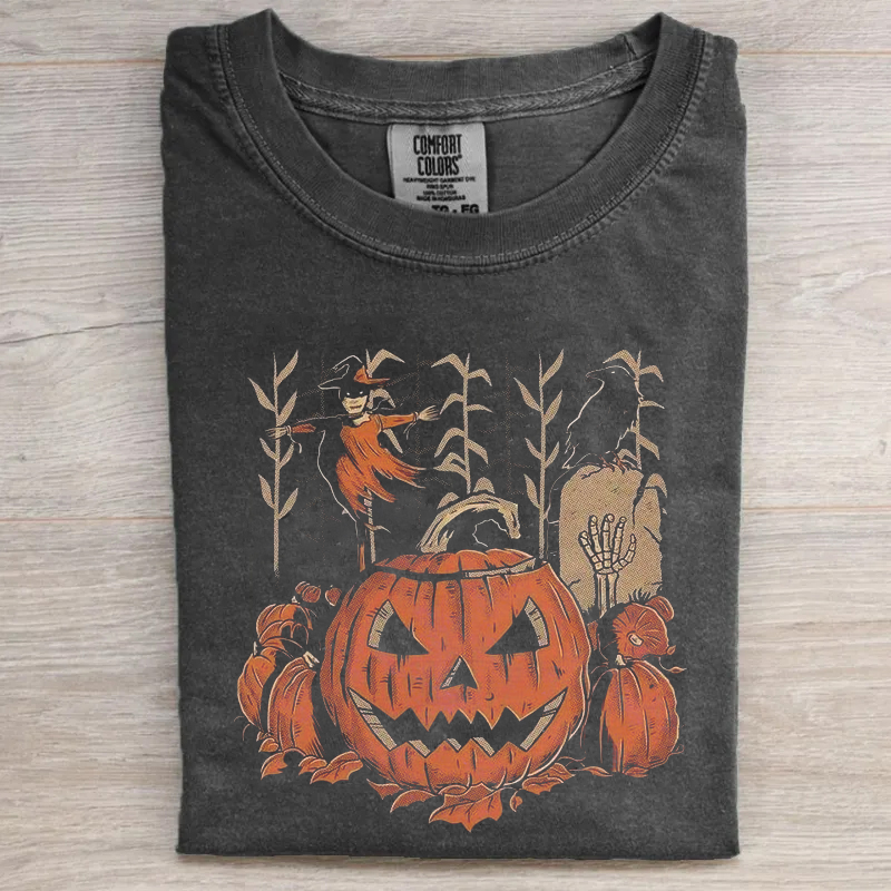 Vintage Pumpkin Halloween T-Shirt