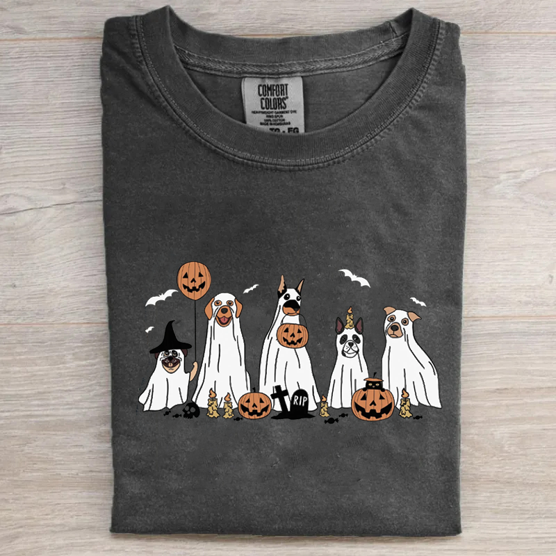 Comfort Colors Ghost Dog T-Shirt