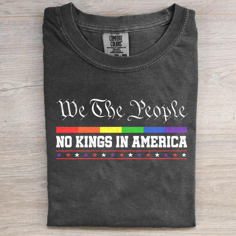 No Kings in America T-shirt