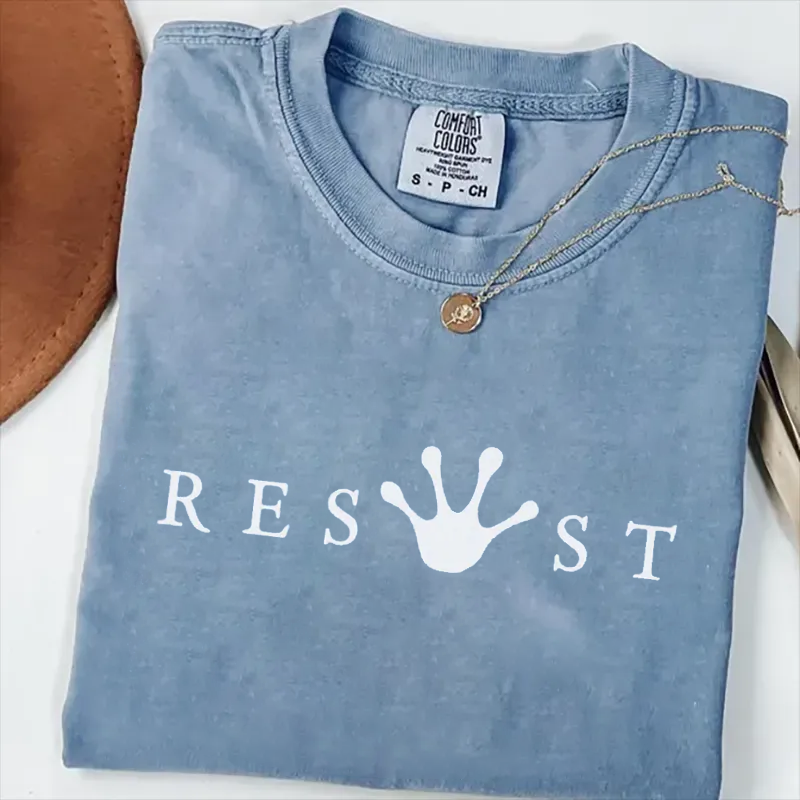 Freedom Frog Resist T-shirt