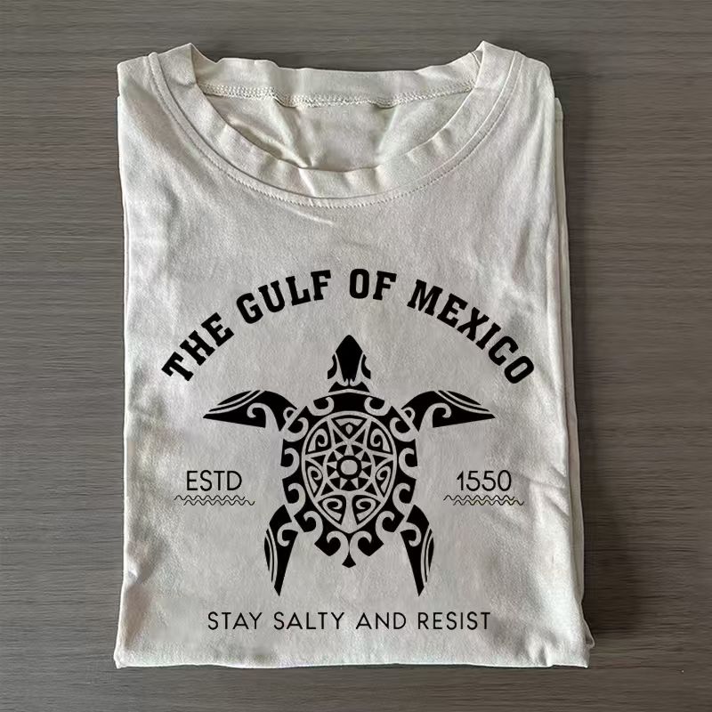 Gulf of Mexico Stay Salty Resistance T-shirt