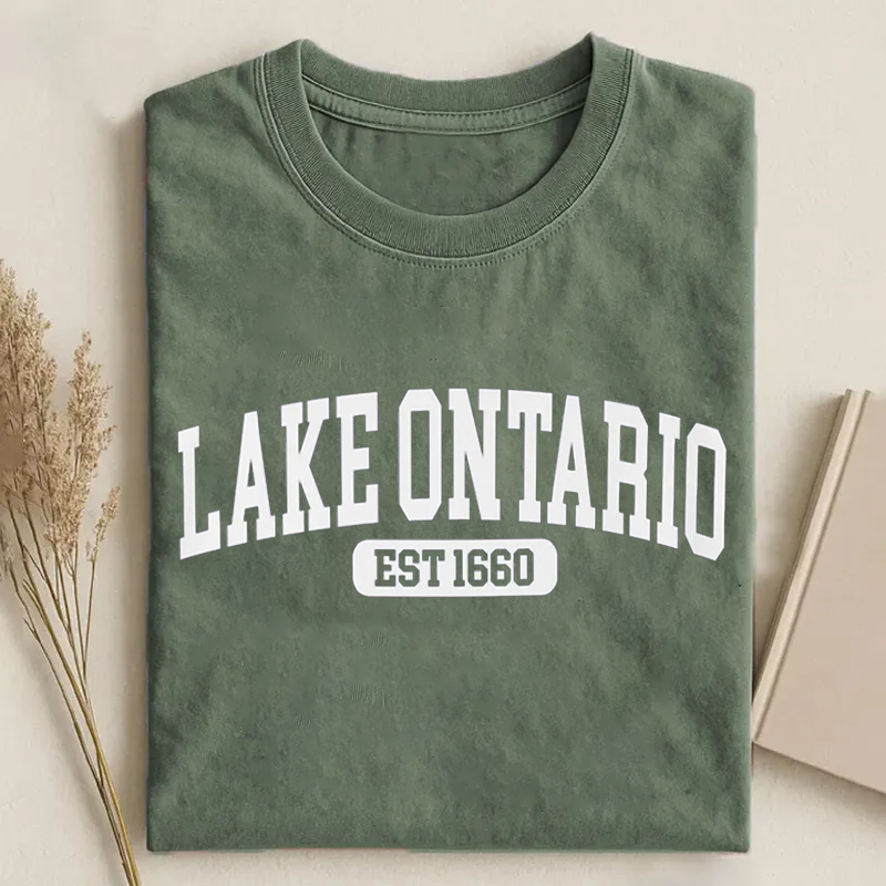 Still Lake Ontario T-shirt