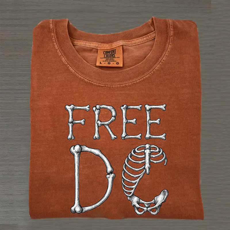 Comfort Colors Free DC Halloween T-shirt