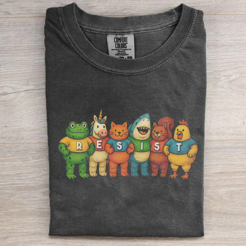 Resist Animal T-shirt