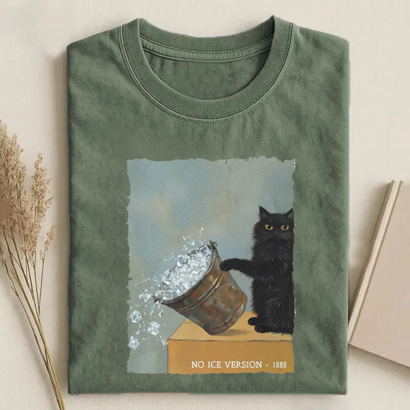No Ice Cat T-shirt