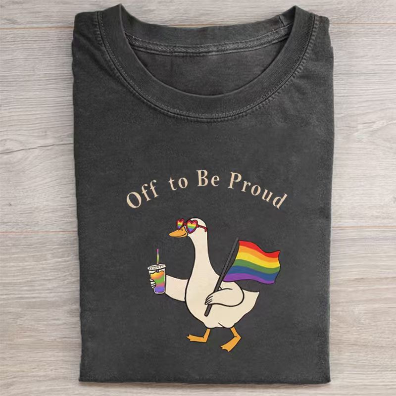 Pride Goose LGBT Rainbow T-shirt