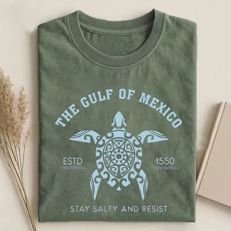 Gulf of Mexico Stay Salty Resistance T-shirt