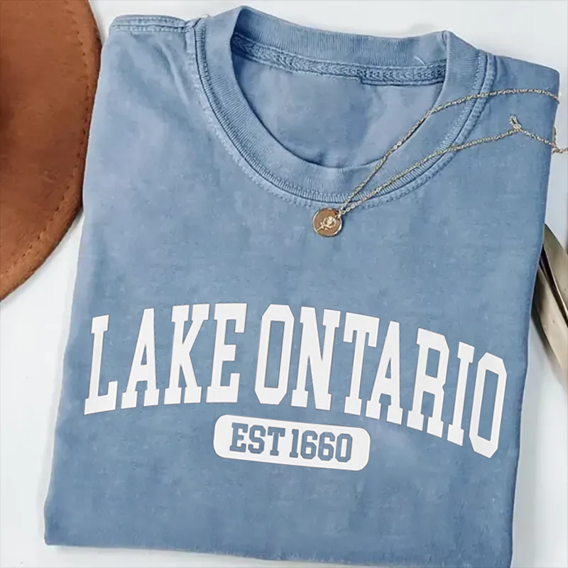 Still Lake Ontario T-shirt