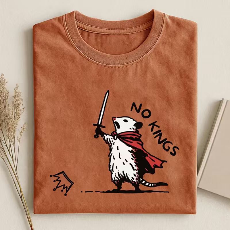 No Kings No Fascists T-shirt