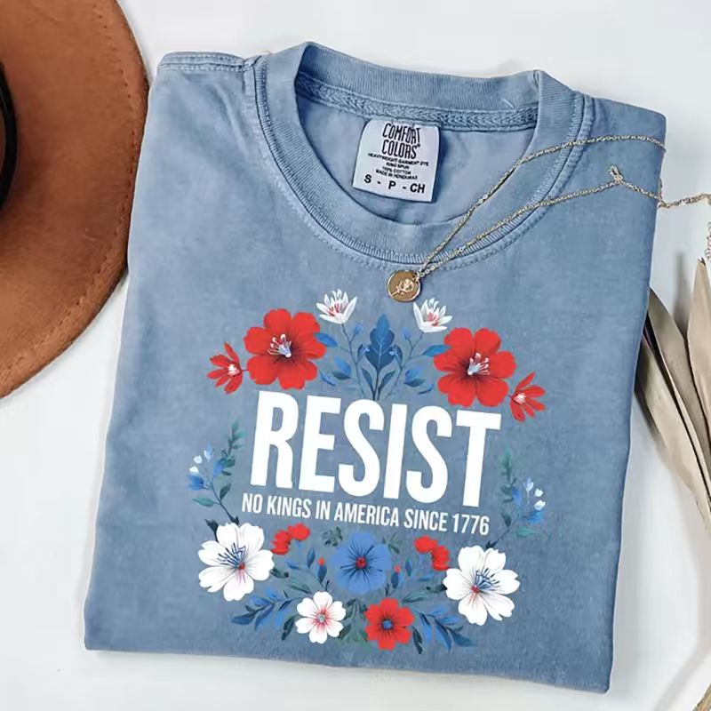 No Kings in America T-shirt