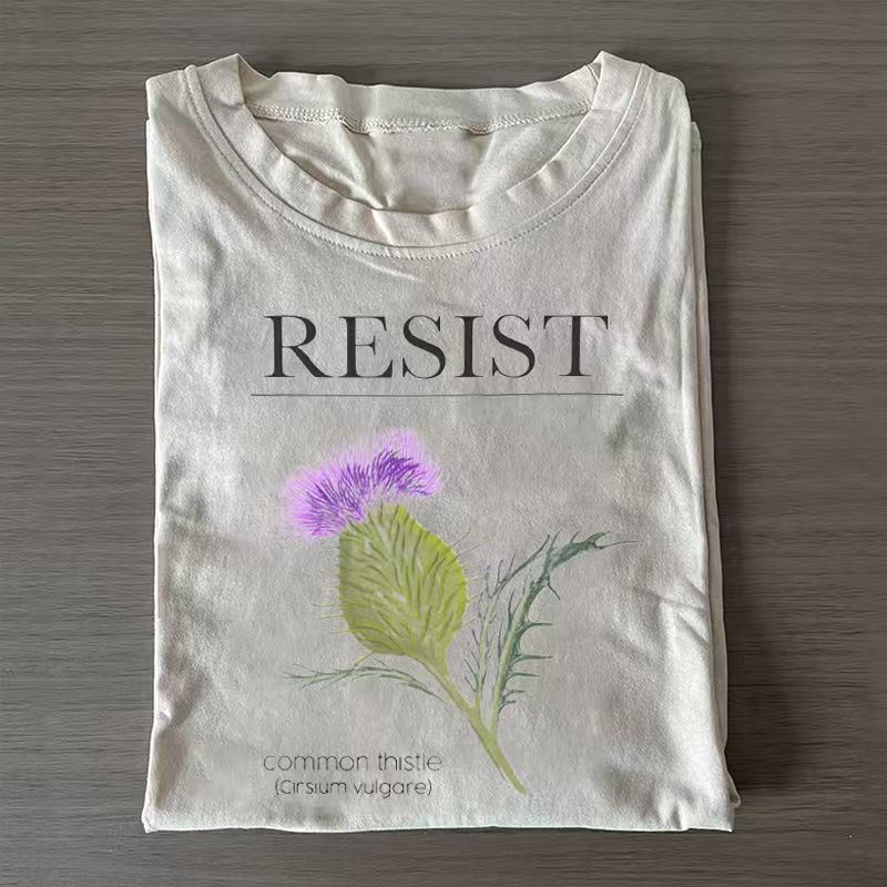 Resist Thistle T-shirt