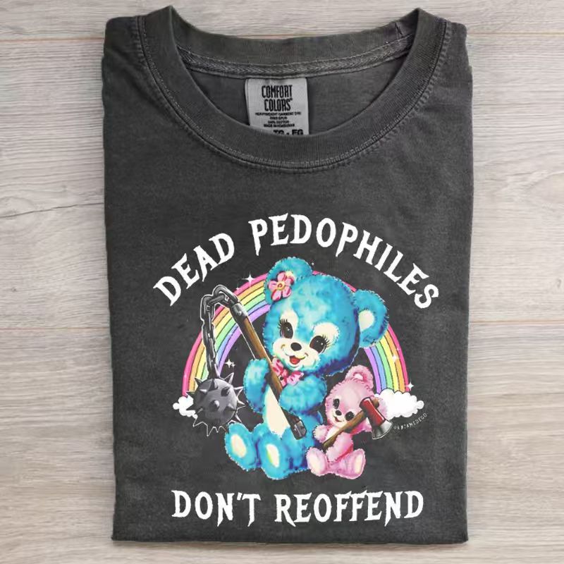 Dead Pedophiles Don't Reoffend Unisex T-shirt