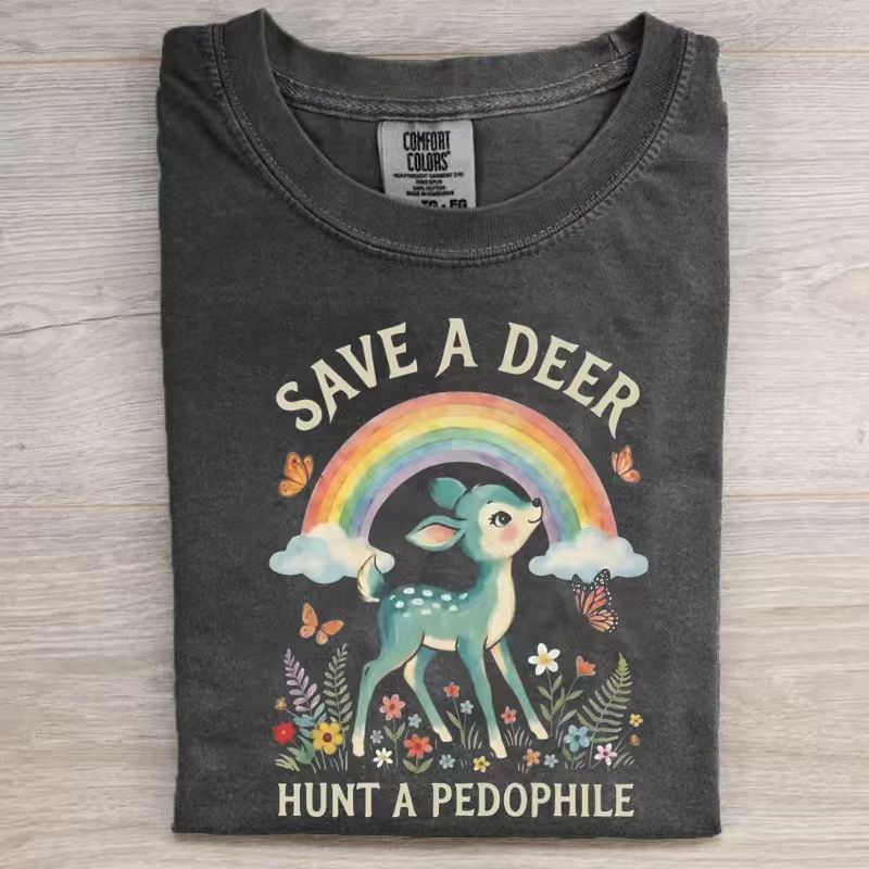 Save A Deer Hunt A Pedophile T-shirt