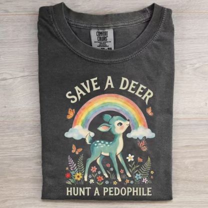 Save A Deer Hunt A Pedophile T-shirt