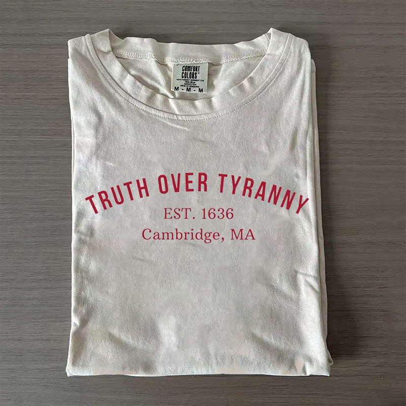 Support Harvard Resistance FDT T-shirt