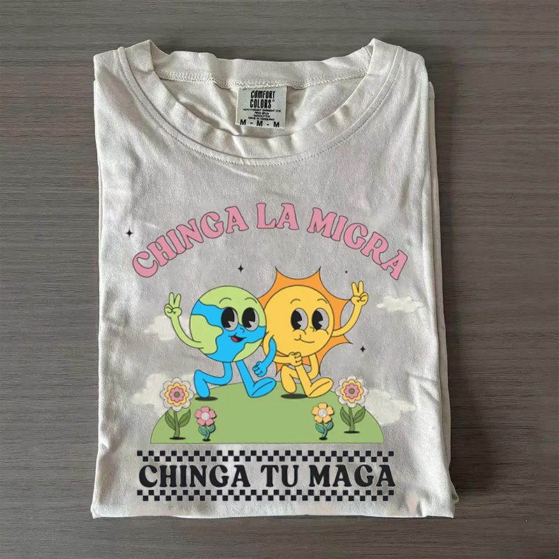 Comfort Colors Chinga La Migra Resist T-shirt