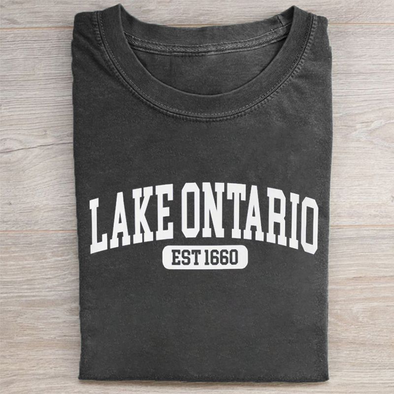 Still Lake Ontario T-shirt