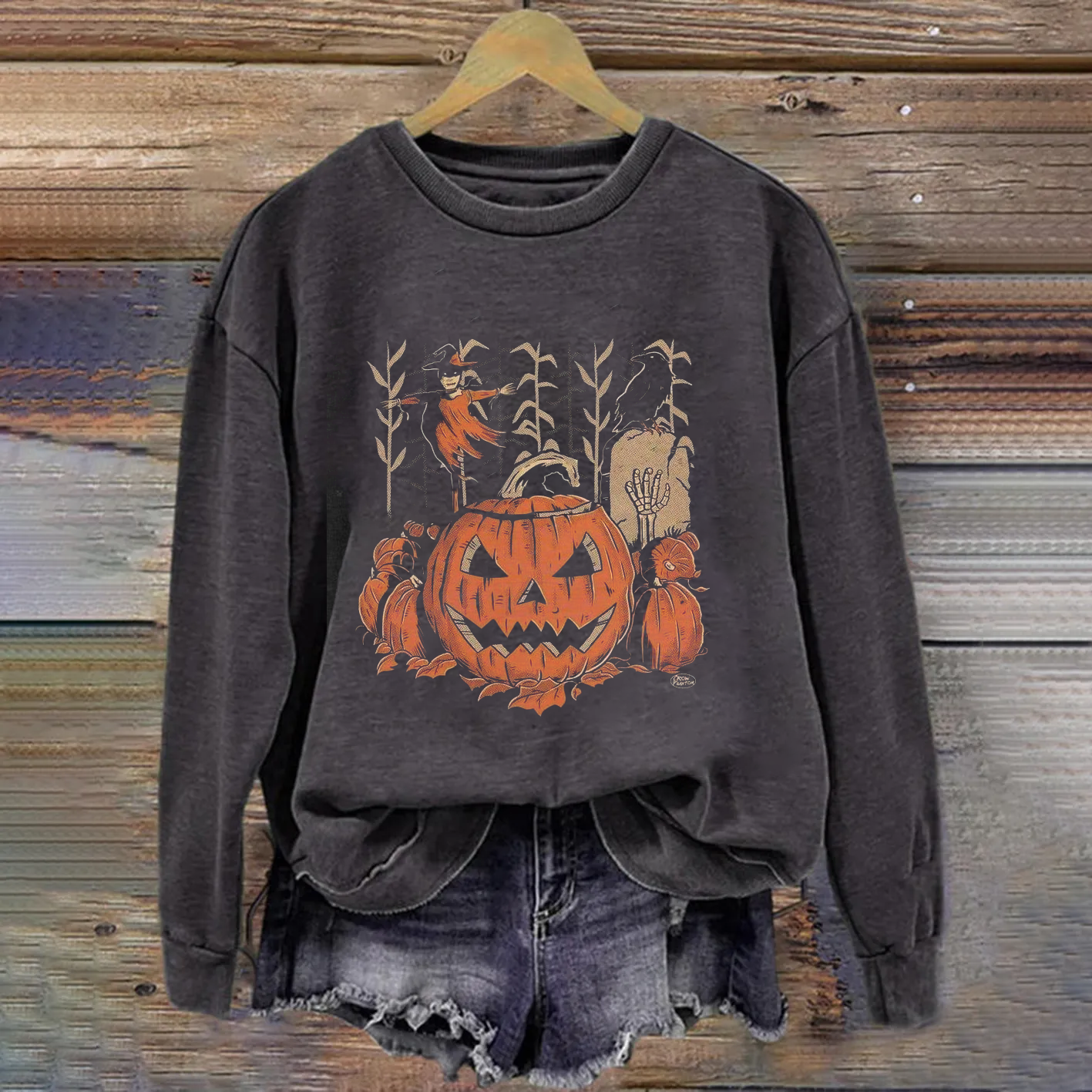 Vintage Pumpkin Halloween T-Shirt/Sweatshirt
