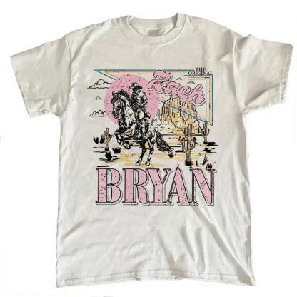 Retro Country Music Graphic T-shirt