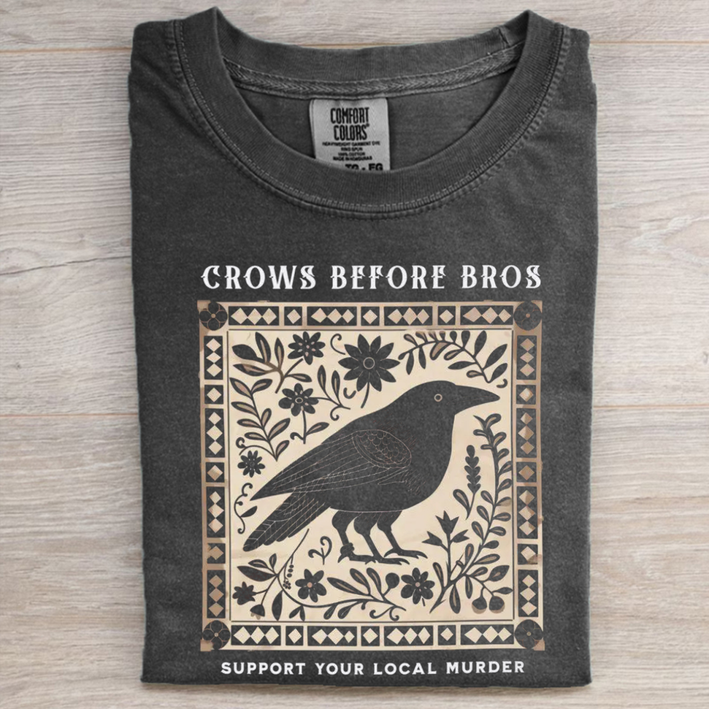 Crows Before Bros T-shirt