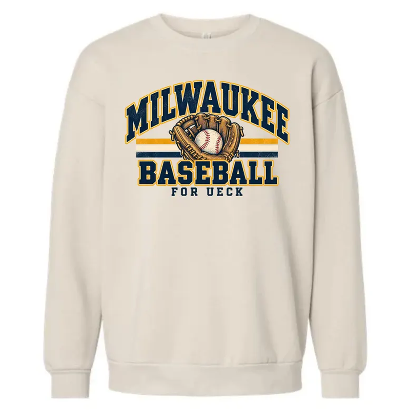 Vintage Milwaukee Baseball Sweatshirt