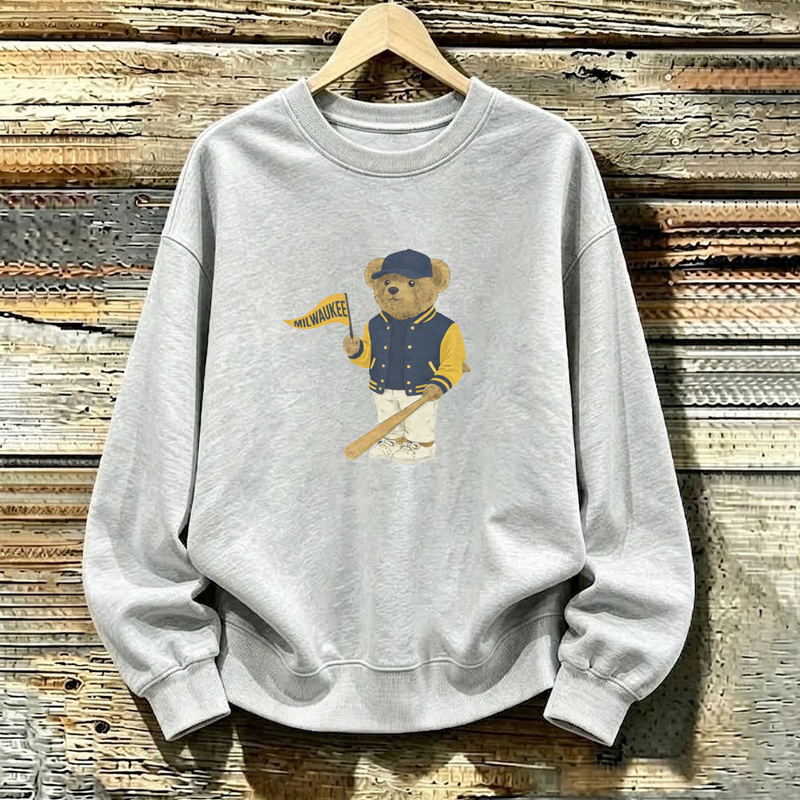 Vintage Milwaukee Baseball Sweatshirt