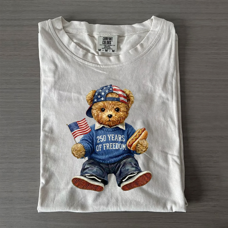 250 Years Of Freedom Teddy Bear T-shirt