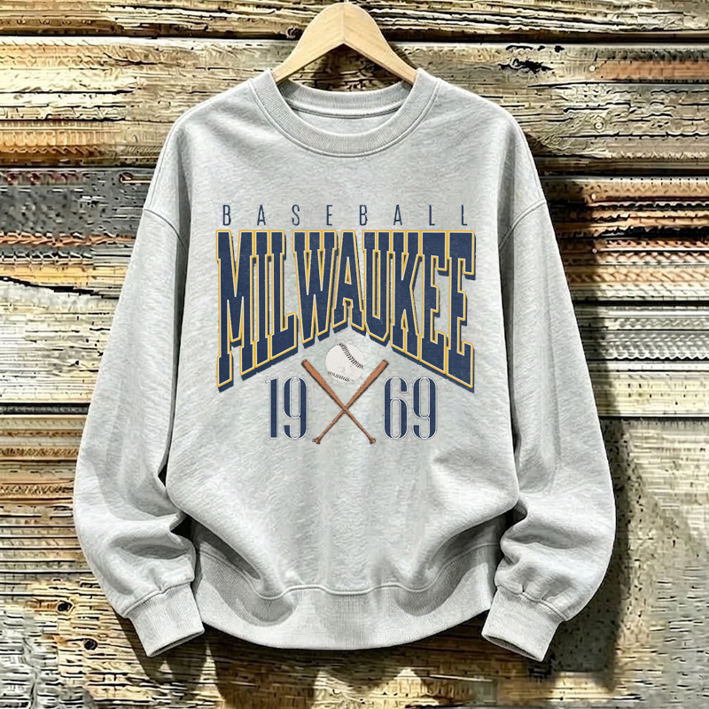 Vintage Milwaukee Baseball Sweatshirt
