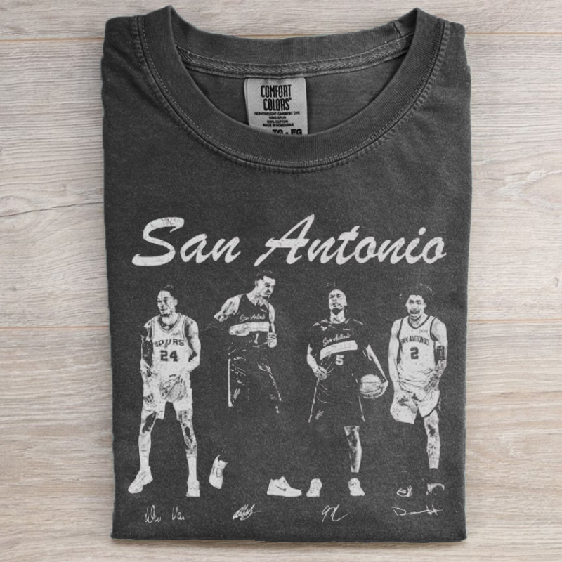 San Antonio Basketball T-shirt