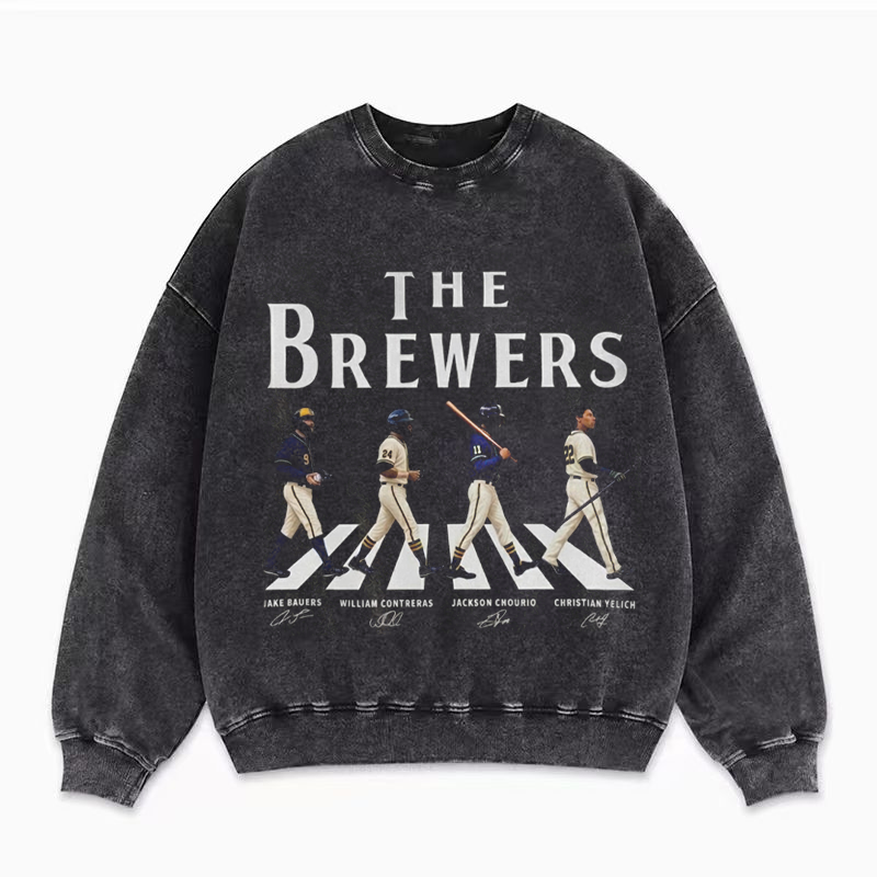 Vintage Milwaukee Baseball Sweatshirt