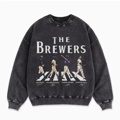 Vintage Milwaukee Baseball Sweatshirt