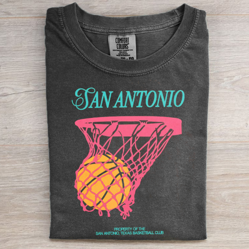 San Antonio Basketball T-shirt