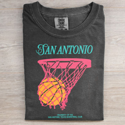 San Antonio Basketball T-shirt