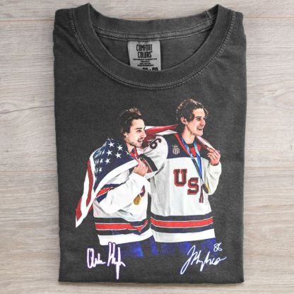 USA Gold Hockey T-shirt