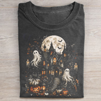 Haunted House Halloween T-shirt