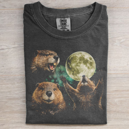 Beaver Moon Vintage Graphic T-shirt
