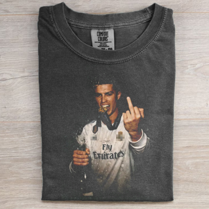 Funny Football Star Graphic T-shirt 