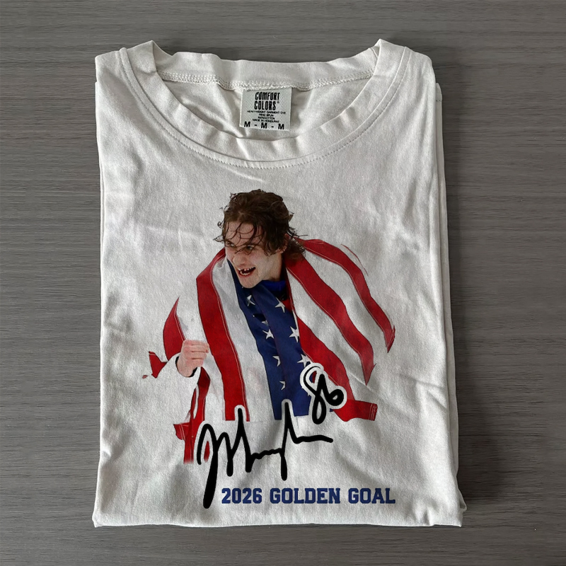 USA Gold Hockey T-shirt