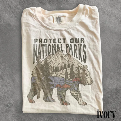 National Parks Bear Graphic T-shirt